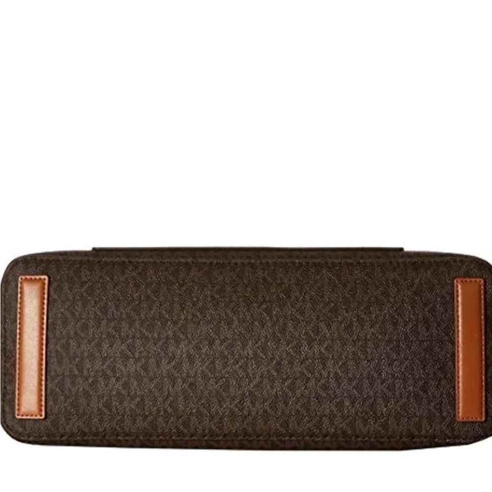 Michael Kors Meredith Medium Logo and Leather Tote Bag SEE DESCRIPTION - Picture 4 of 15